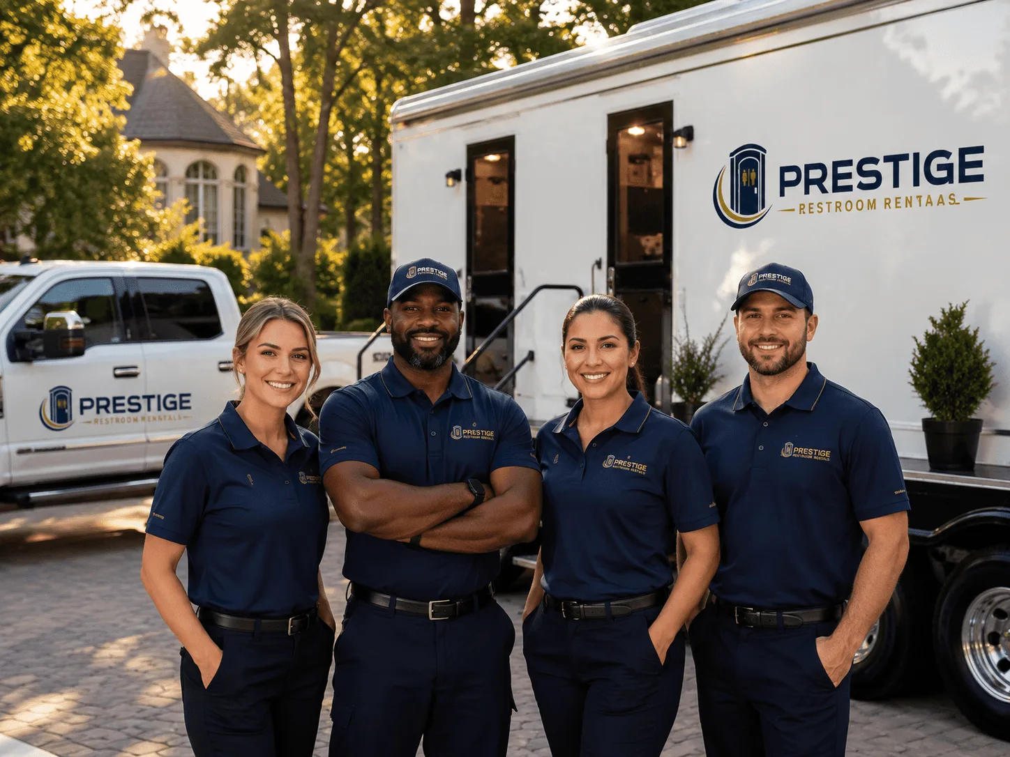 Trusted Luxury Portable Restrooms company in Osgood, OH